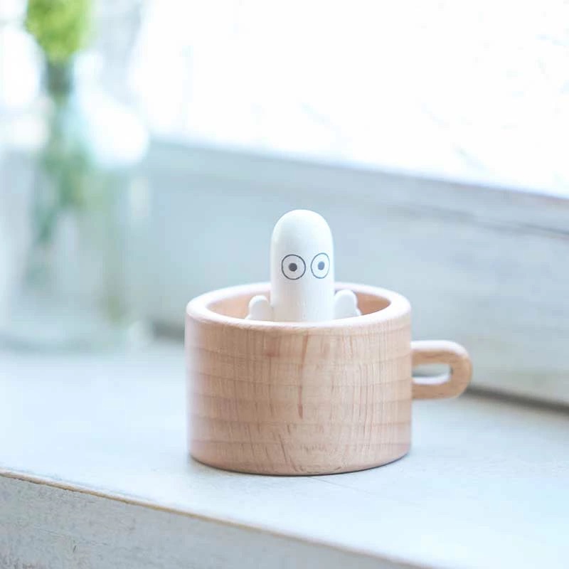 📦訂購 日本代購 姆明 MOOMIN 小精靈 The Hattifatteners 木質收納盒