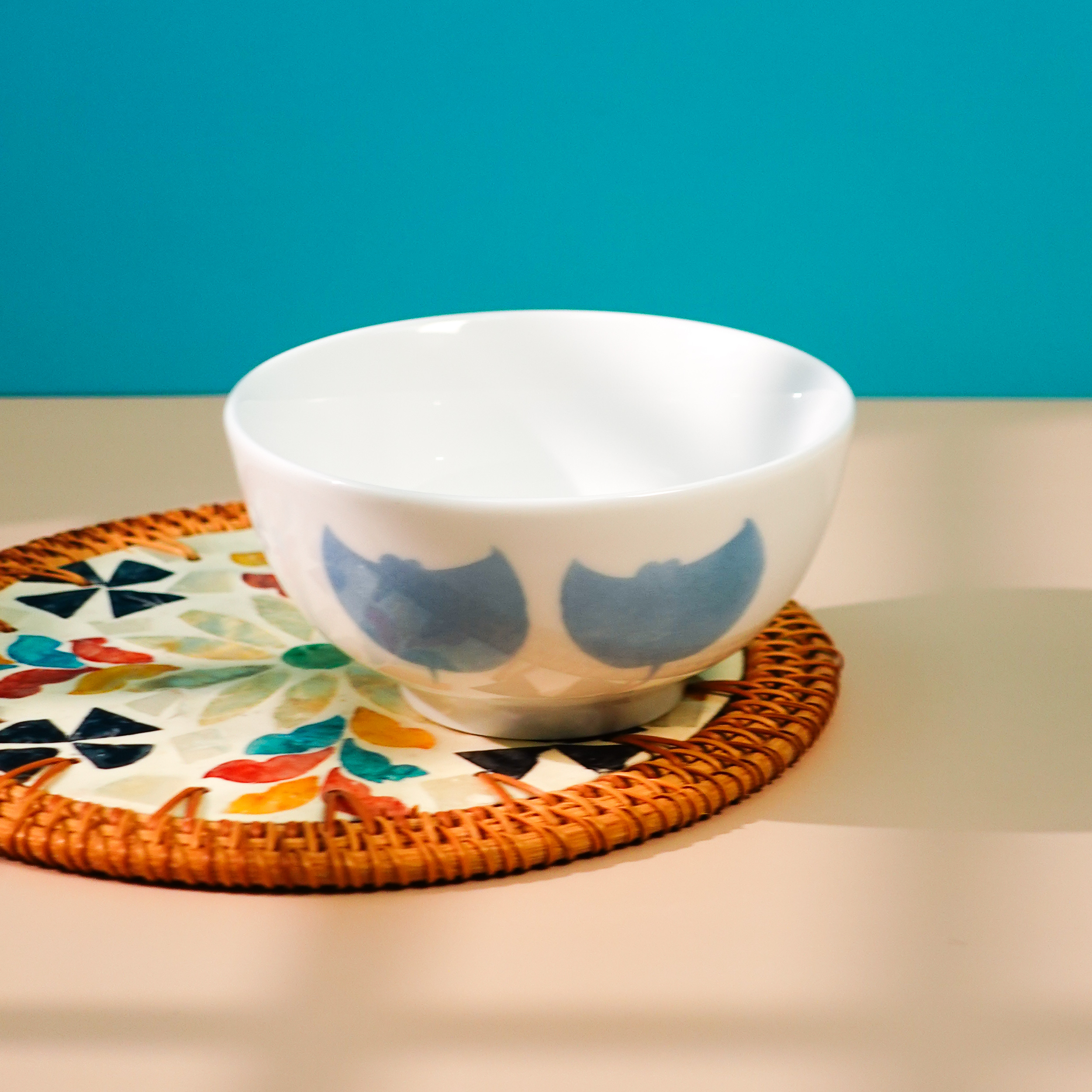 【魔鬼魚系列】魔鬼魚印花碗A款 (MC-MR20)