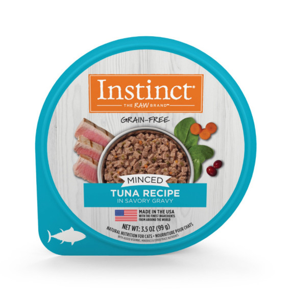 Instinct 本能 無穀物主糧 貓用 免治杯杯 吞拿魚味
