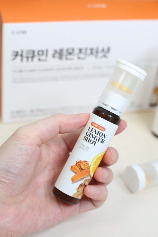 喚醒活力｜韓國 LATIB 薑黃 檸檬生薑飲｜Curcumin Lemon Ginger Shot
