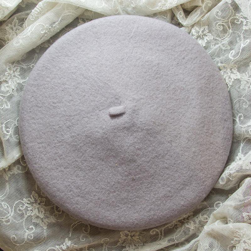 Timeless Woollen Beret Available in different colour