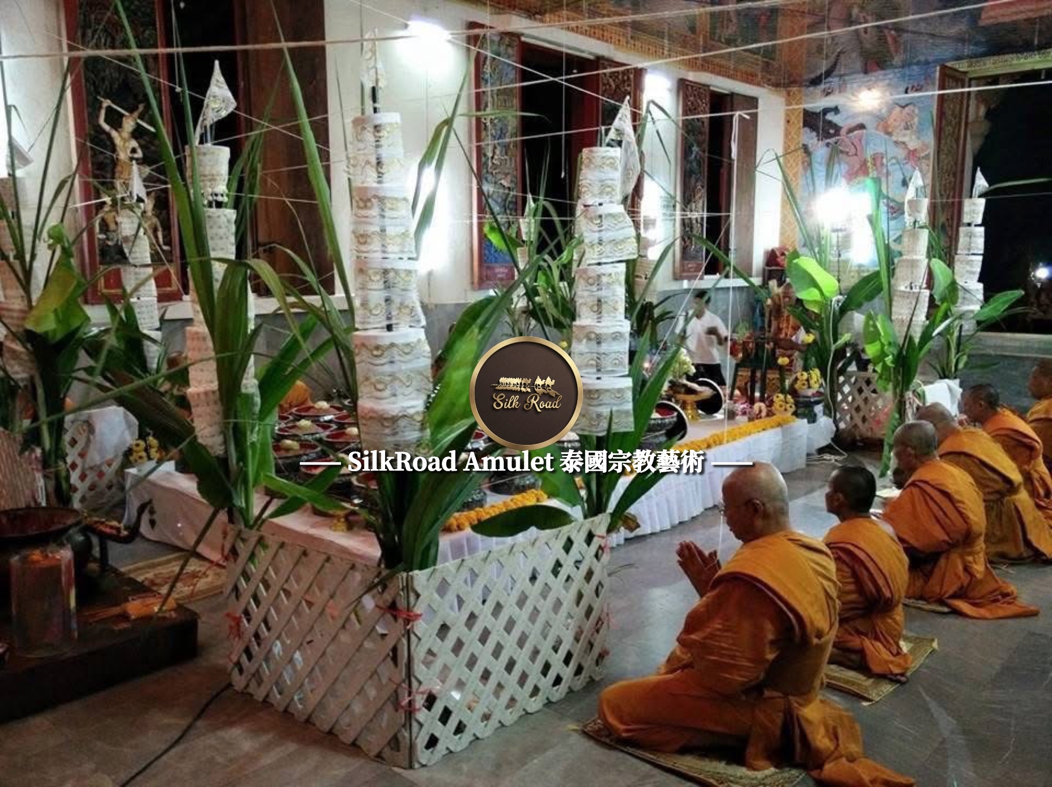 龍婆壯  佛曆2558  拉胡天神賜予財富｜藍叻純金、銀符管特別版本｜僅製108尊｜附原裝廟盒｜光學級高透防水殼