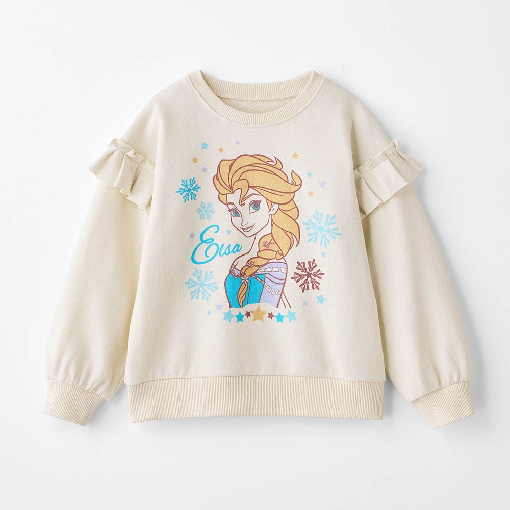 🆕【⭐訂購⭐】 🇯🇵日本直送 🌀#Disney 荷葉邊袖衛衣［2款選］🌀[PLHA-0109] [261001]