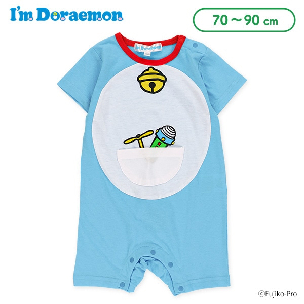 🇯🇵預訂 日本直送🇯🇵多啦A夢造型百寶袋短袖連身服