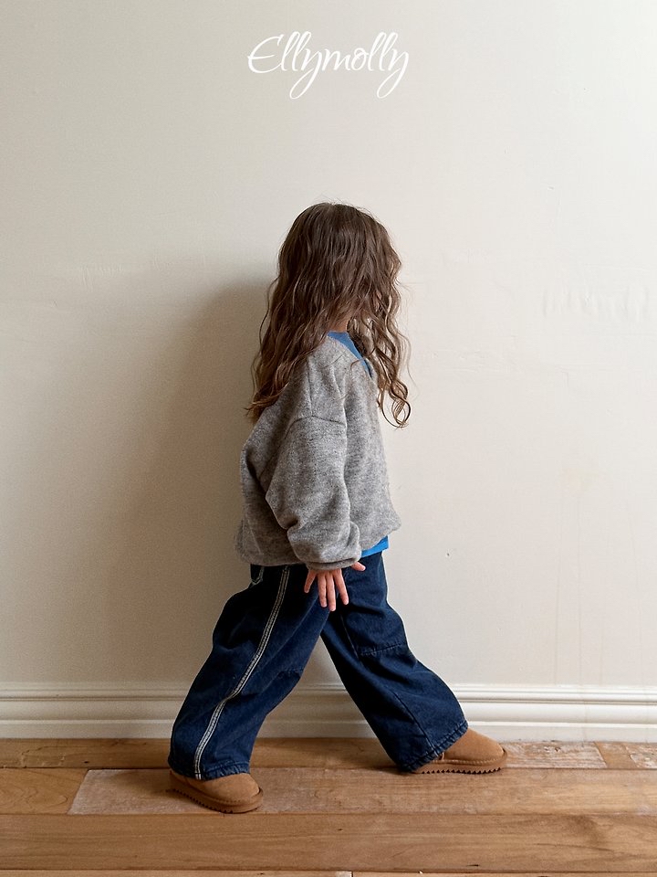 Ellymolly | Fleece-Lined Denim Pants