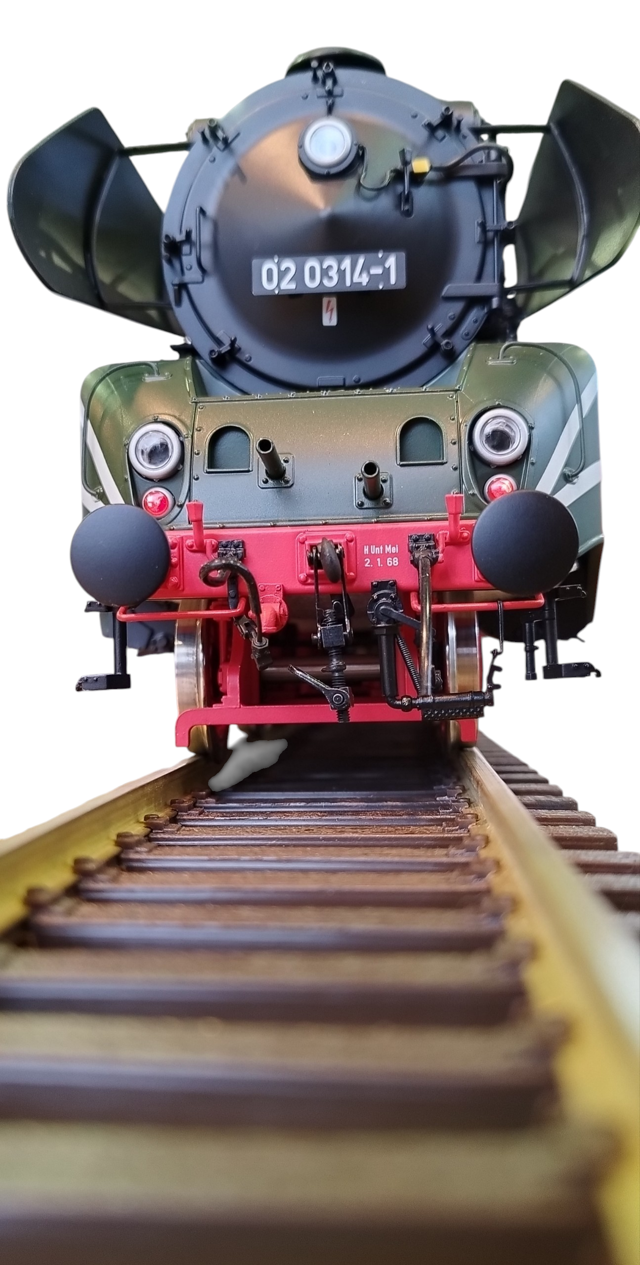 Spur-1 BR 02 314-1 Dampflok DR/GDR DCC Sound & Smoke 