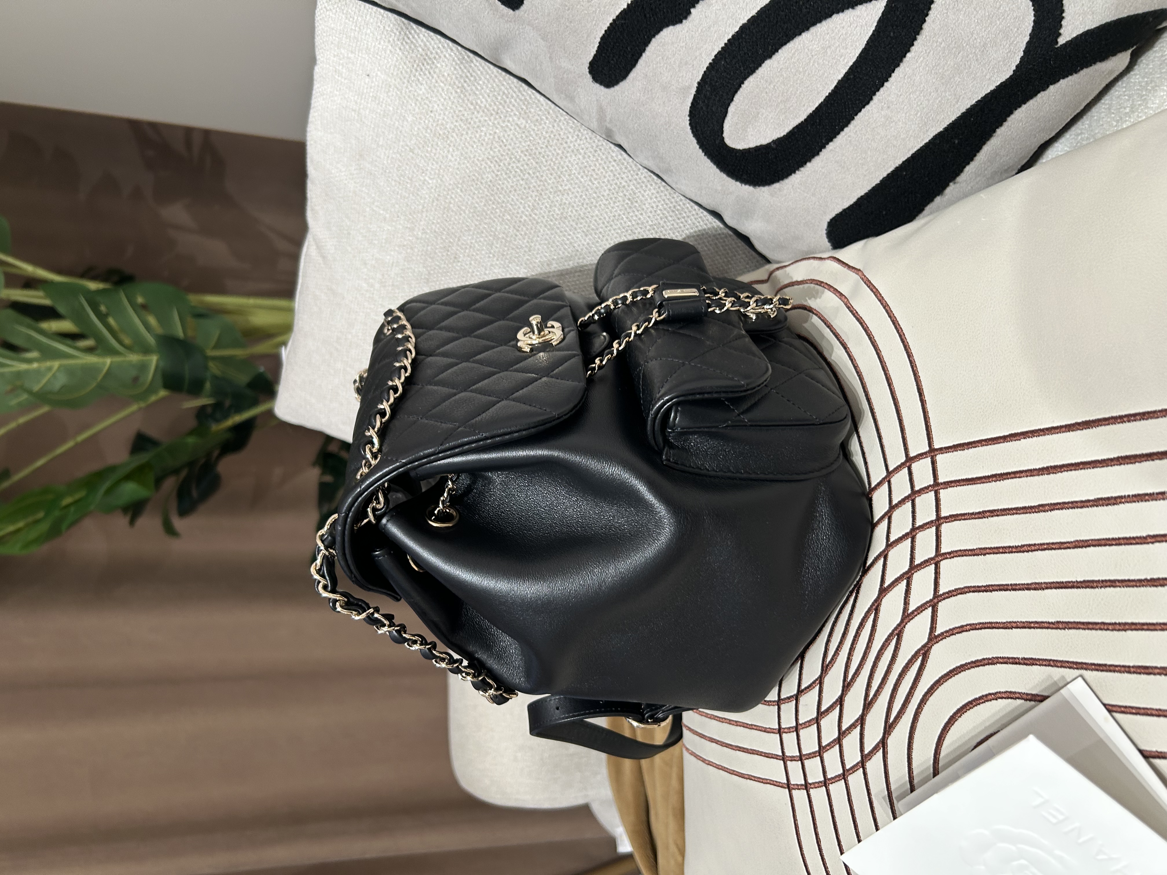 Chanel Duma 專門店收據晶片塵袋盒