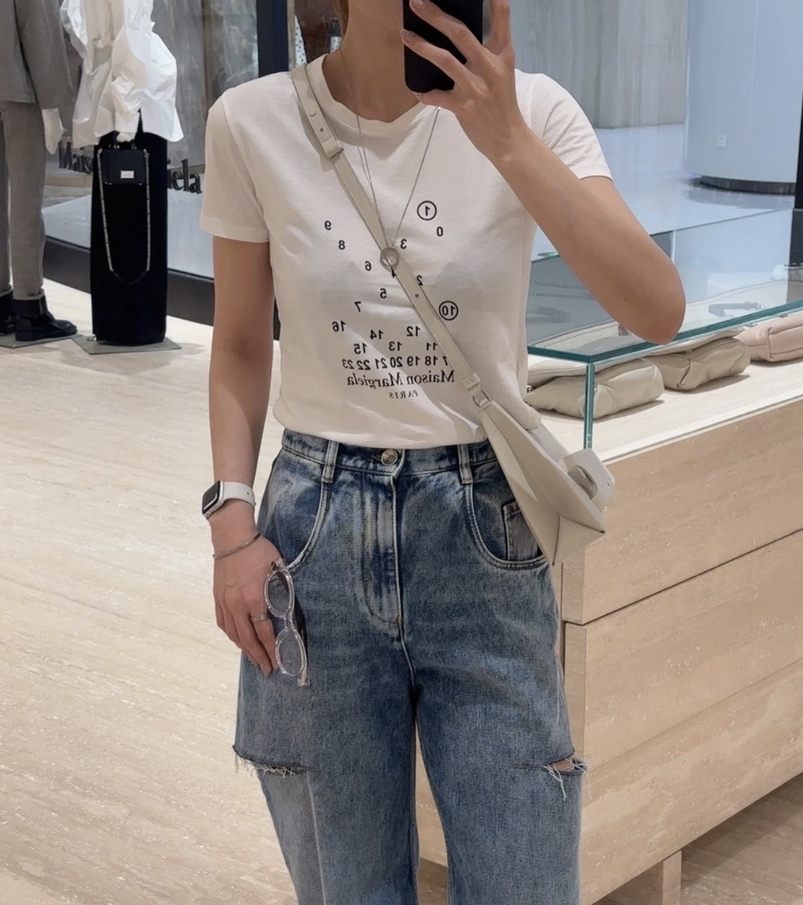 訂貨📮 Masion Margiela 新款 數字 logo Tee Size XS/S/M/L