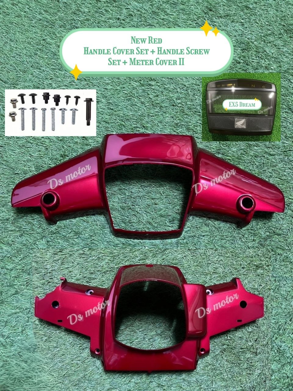 Honda Ex5 Dream Handle Cover 53104 / 53105-GN5-900 ( Loose Inner Parts )