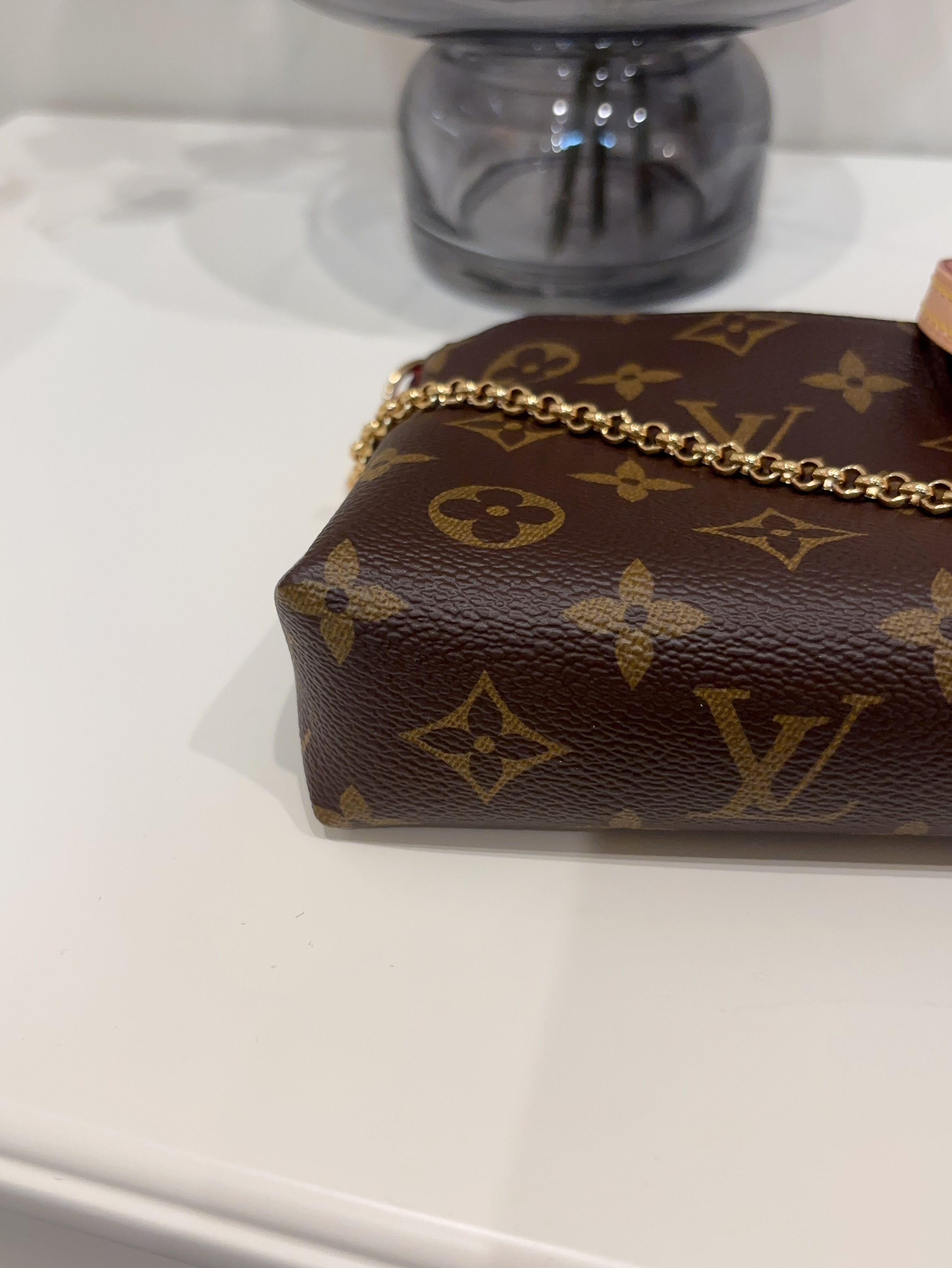Lv Pallas woc wallet on chain crossbody bag unused 