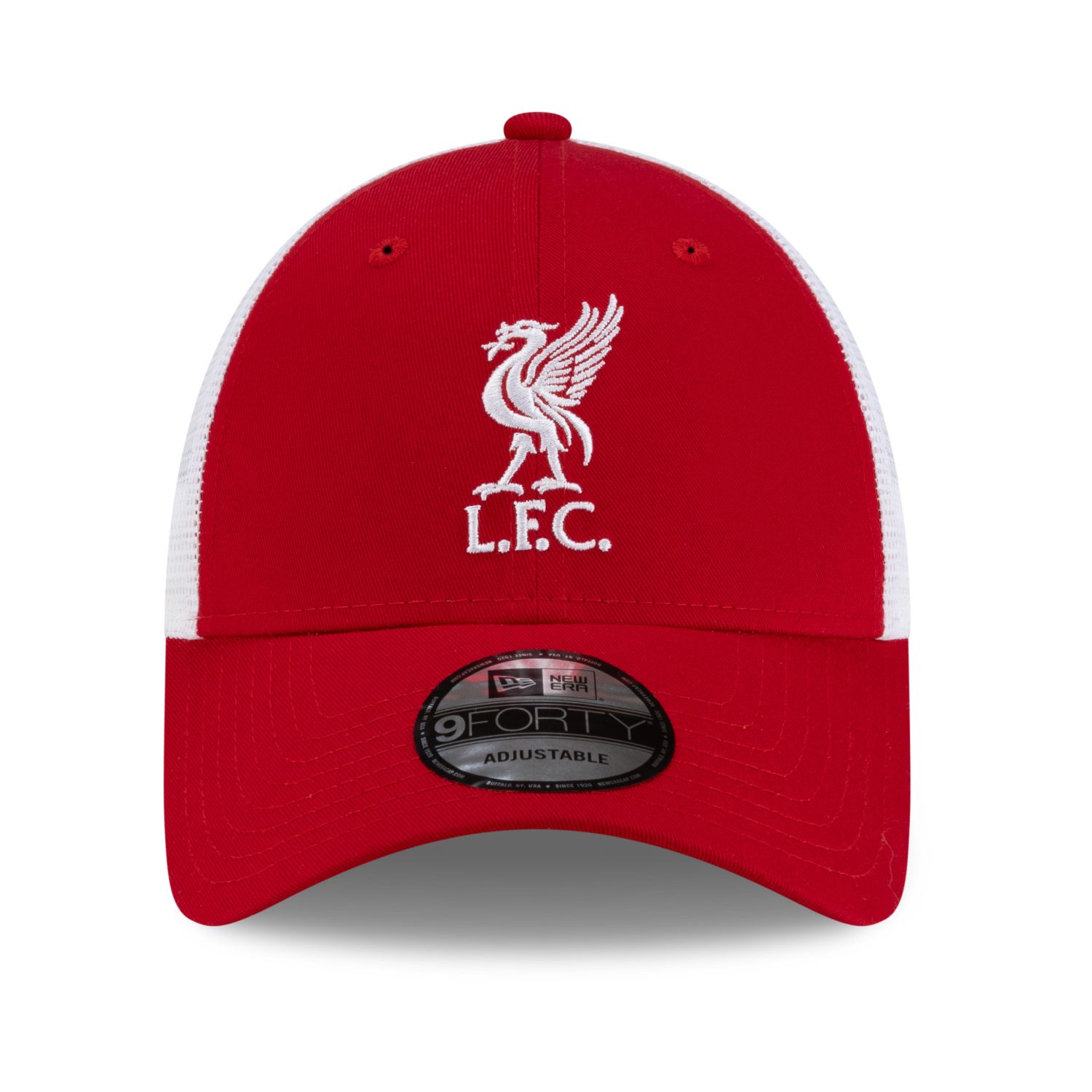#現貨 🧢 New Era Liverpool 利物浦 9Forty Patch Mesh Trucker Cap 60852591