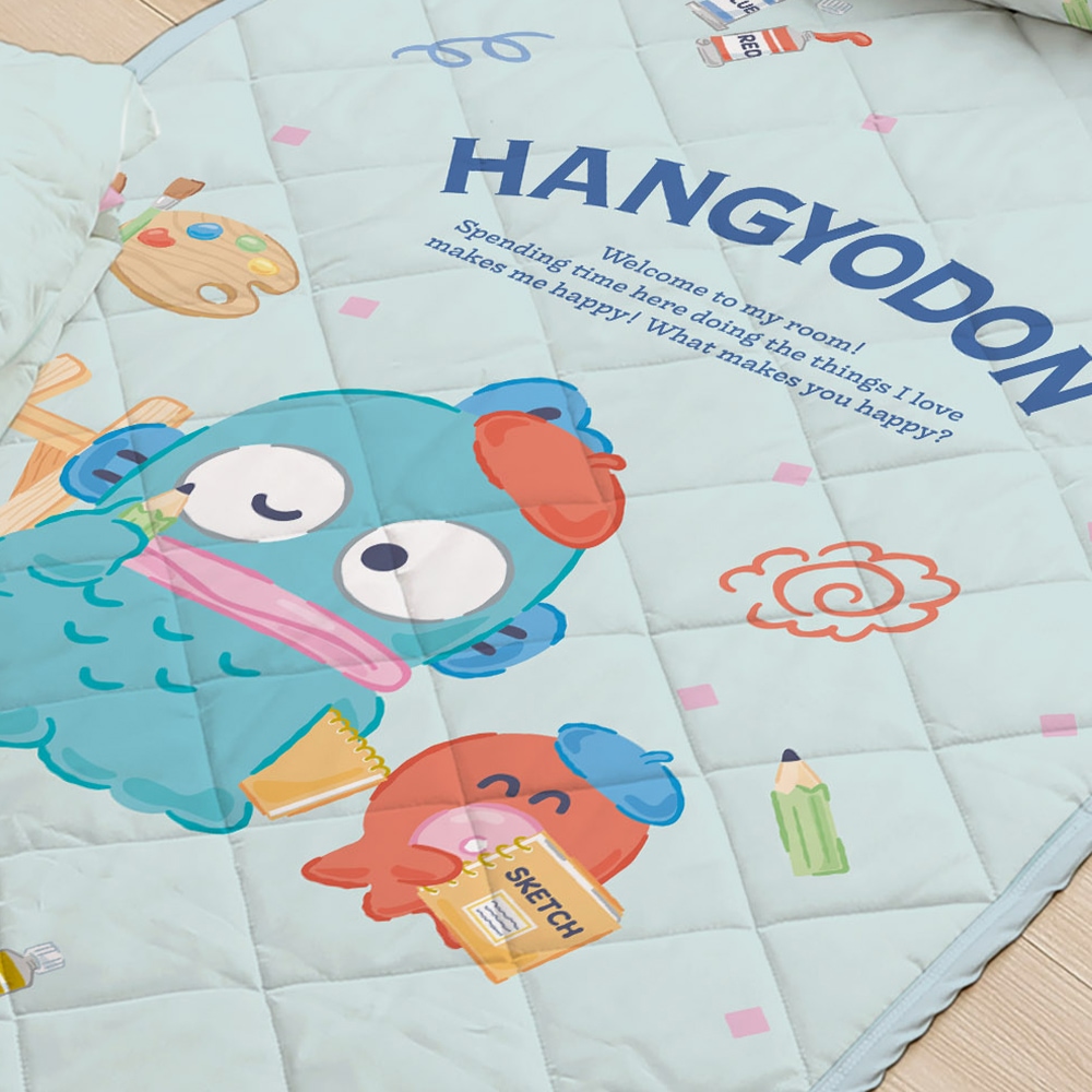 【台灣】SANRIO 兒童三合一睡墊組（水怪）