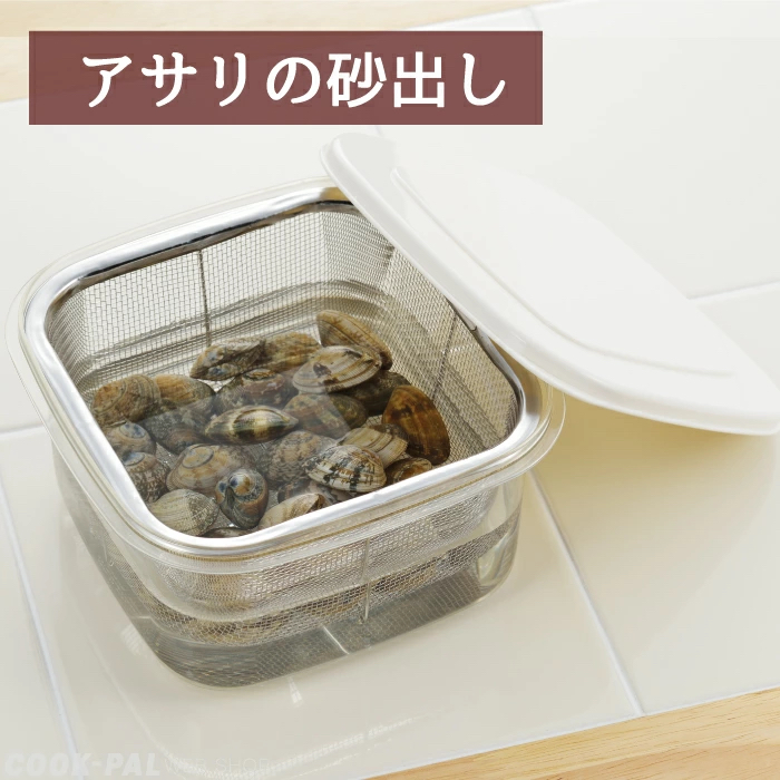 日本製吉川方形微波爐儲物盒（SJ2964）