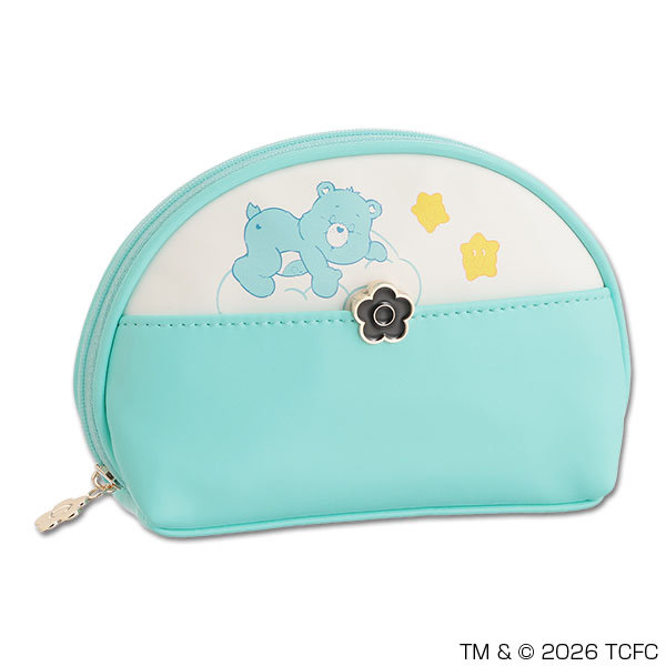 🎀【預訂】MARY QUANT x Care Bears Round pouch B