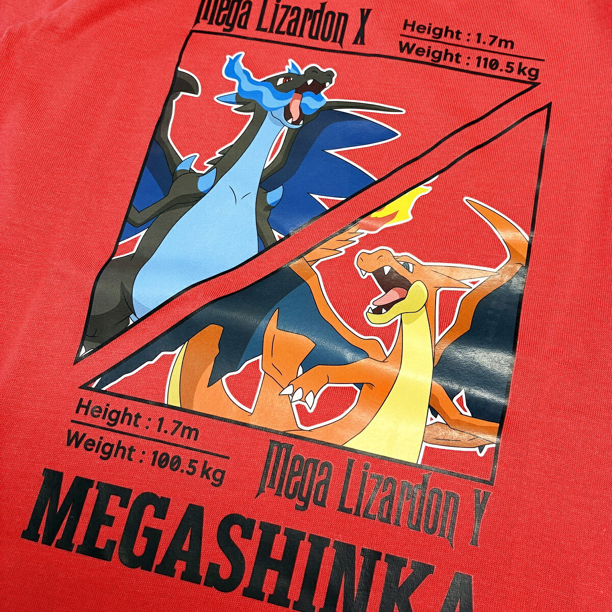 🆕【⭐訂購⭐】🌀 🇯🇵 日本直送 #Pokemon Mega Charizard XY 長袖 tee［3款選］🌀 [PLJA-0030] [261102]