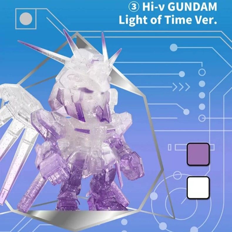 (行版) Bandai QMSV mini 盲盒 Hi-Nu Gundam Hi-ν 高達 (原盒8個) 