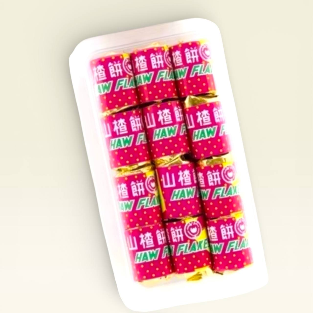 Twinfish Haw Jelly Big Bulat Keping Hw Flakes 山楂饼 12pcs