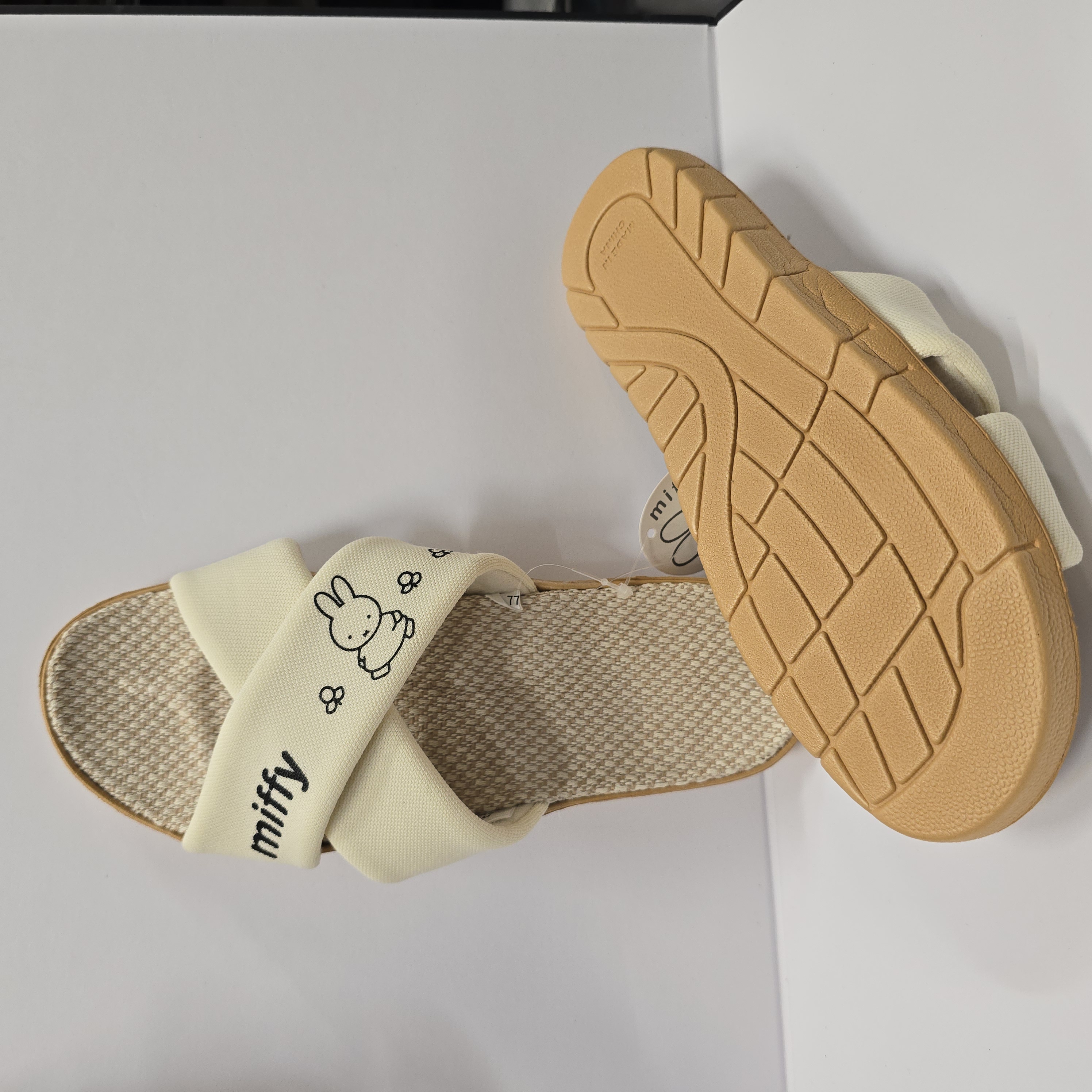 miffy 女士拖鞋 202-1550 白