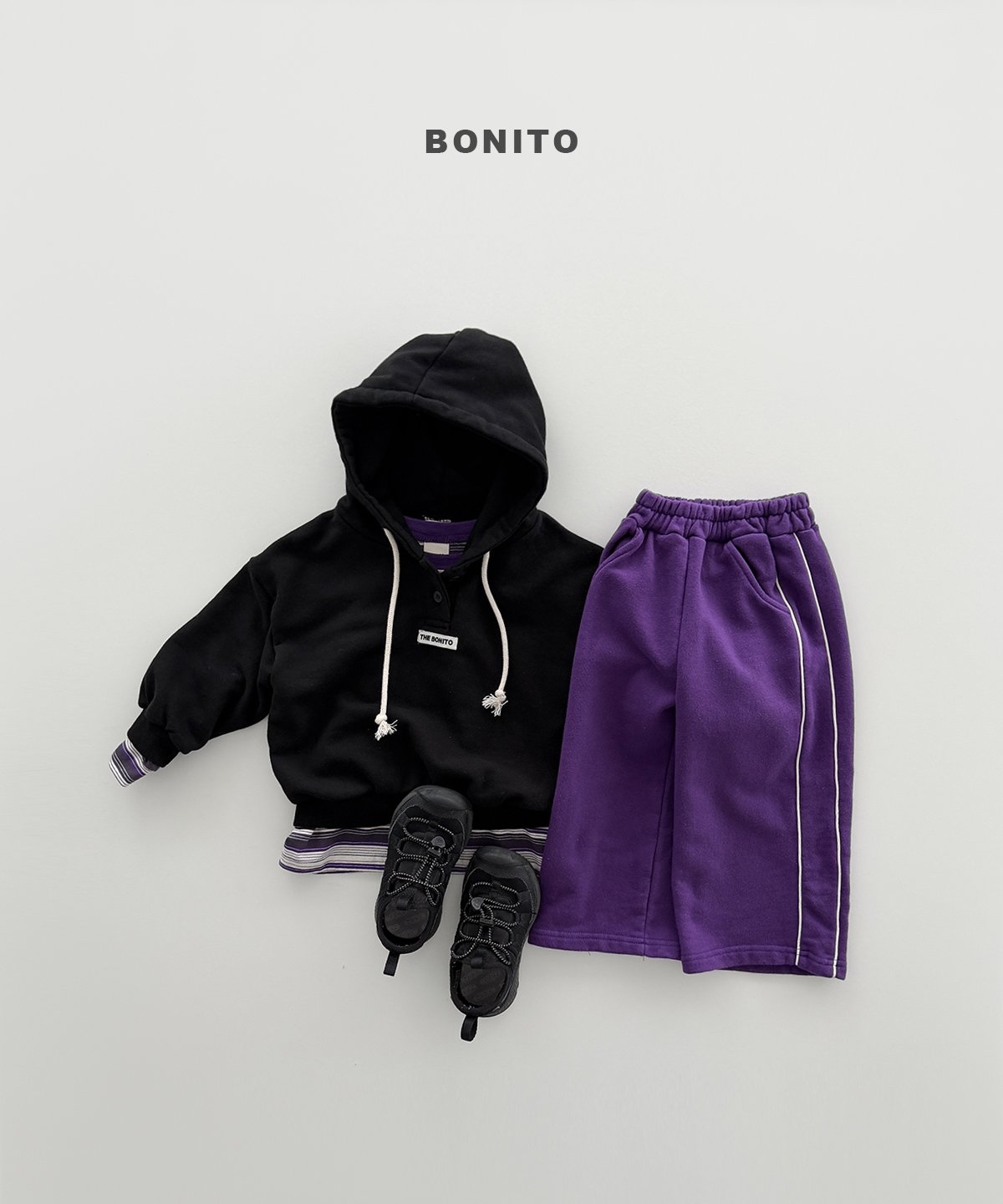 Bonito | Side Pinstripe Pants
