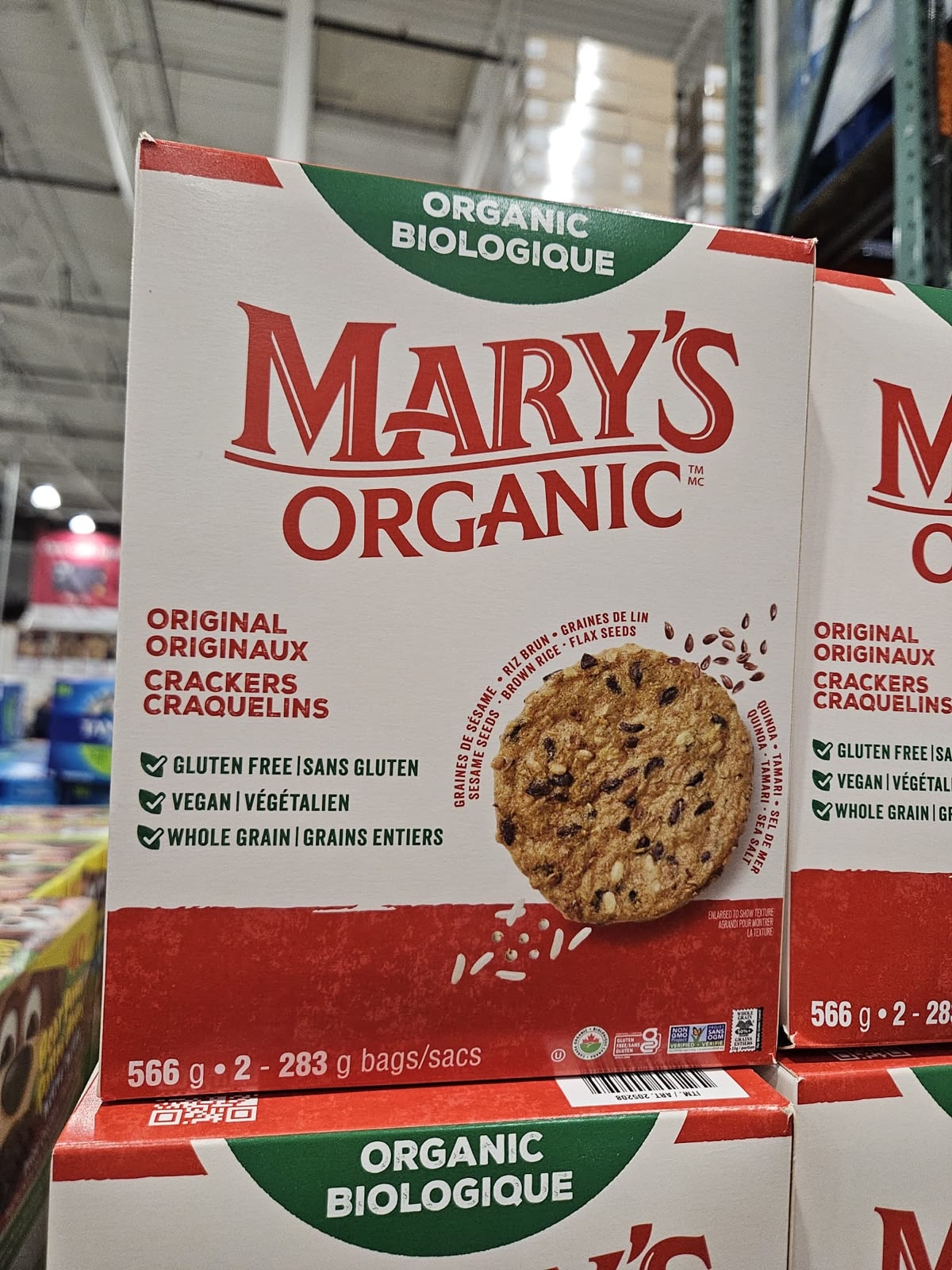 加拿大🇨🇦直送  加拿大🇨🇦直送✈️🇭🇰 🔥COSTCO 本週特價🔥  Mary's有機餅乾(566g)