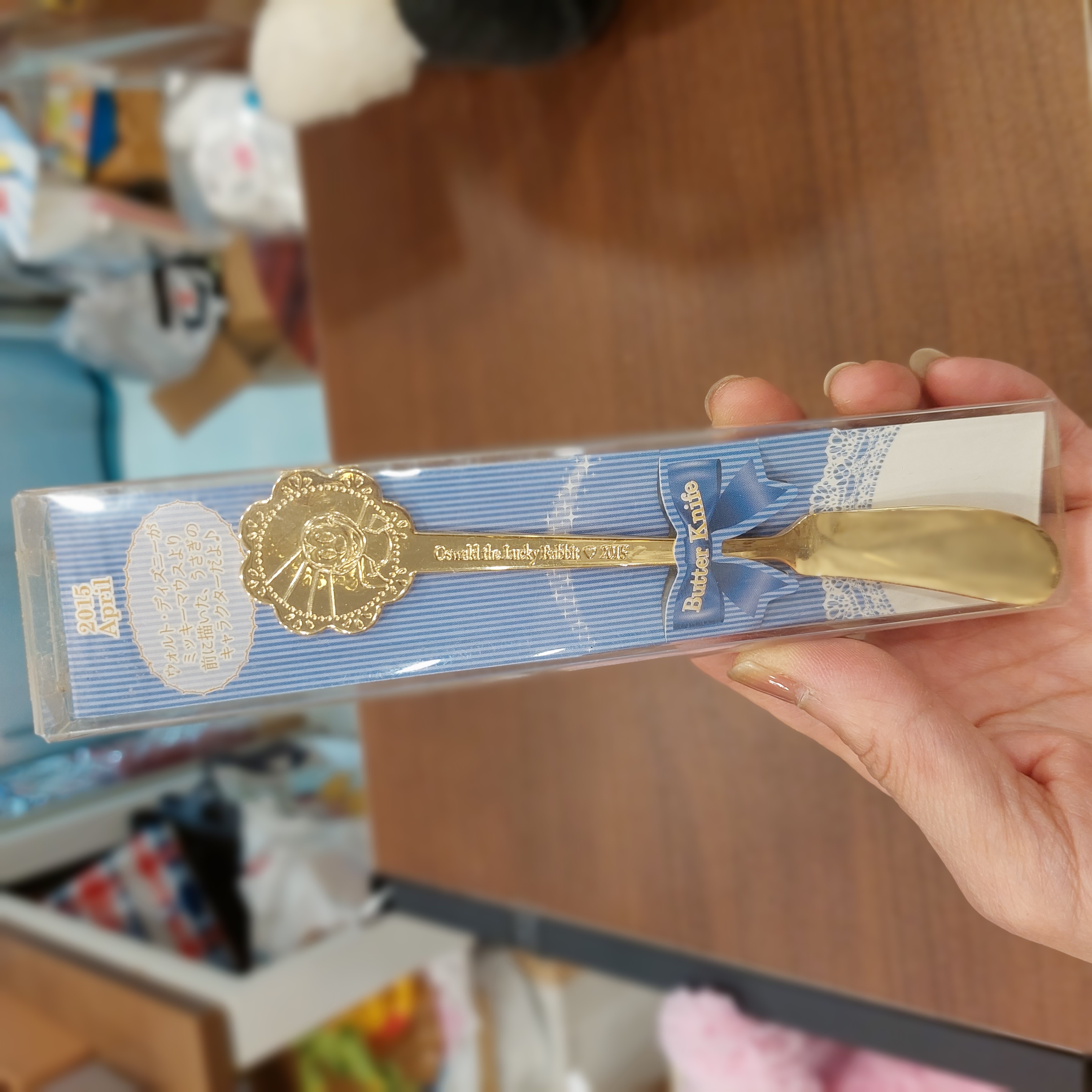 原裝日本 Disney Oswald 牛油刀 Butter Knife