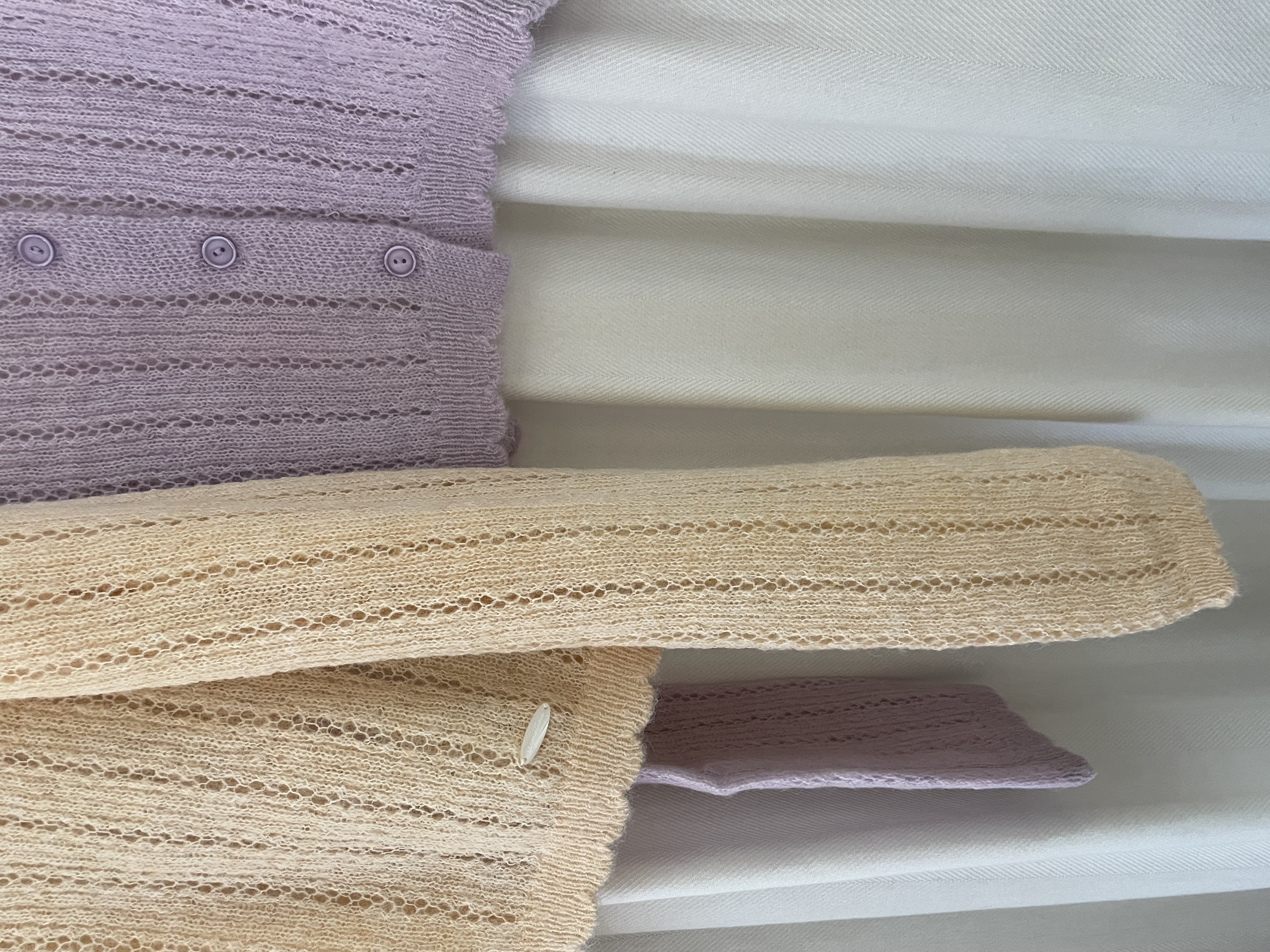 🌷| PASTEL LACE UP CARDIGAN