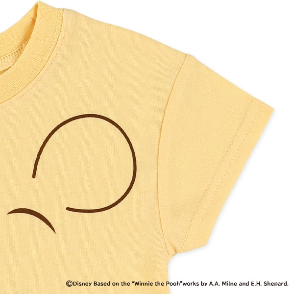 🇯🇵預訂 日本直送🇯🇵Winnie the pooh小熊維尼大面部印花短袖T恤
