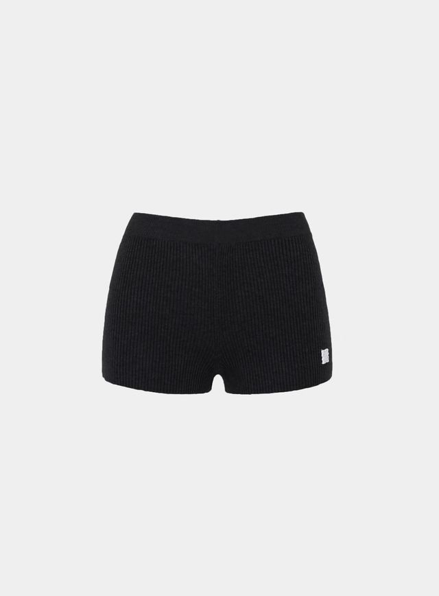 ◆BADBLOOD◆ Fleur Boy Shorts Black w-srt24-015 Badblood[W-SRT24-015] Fleur Boy Shorts - Black | KAZUE