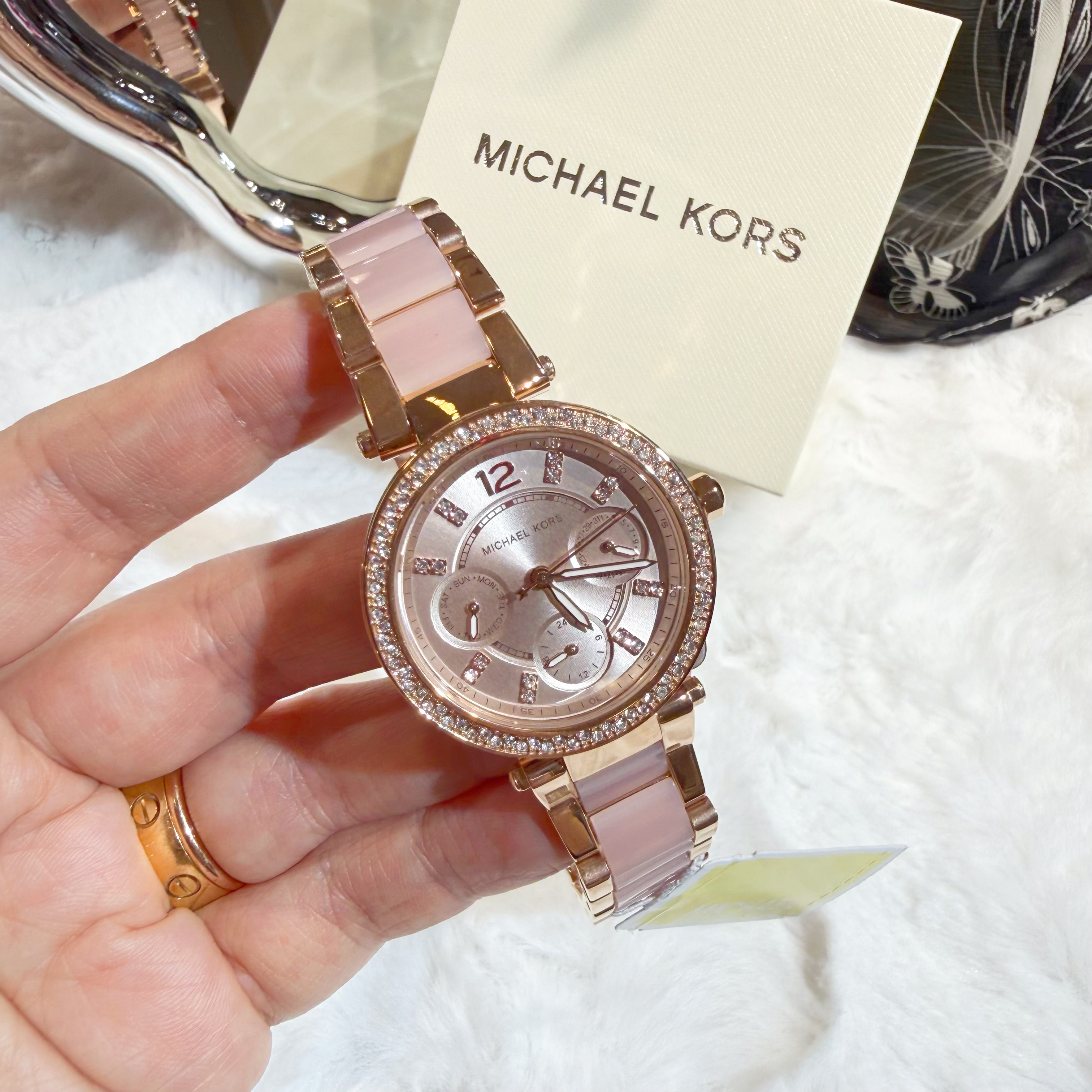 Michael kors watch MK6110 RG/pink