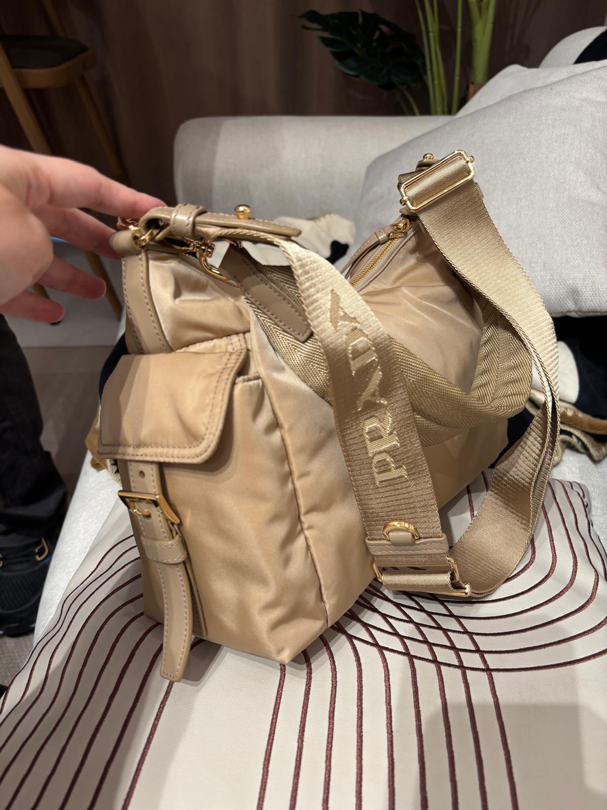 PRADA Re-Nylon Explore Shoulder Bag 1BC264 100%Authentic, 99%New ✅Dust bag