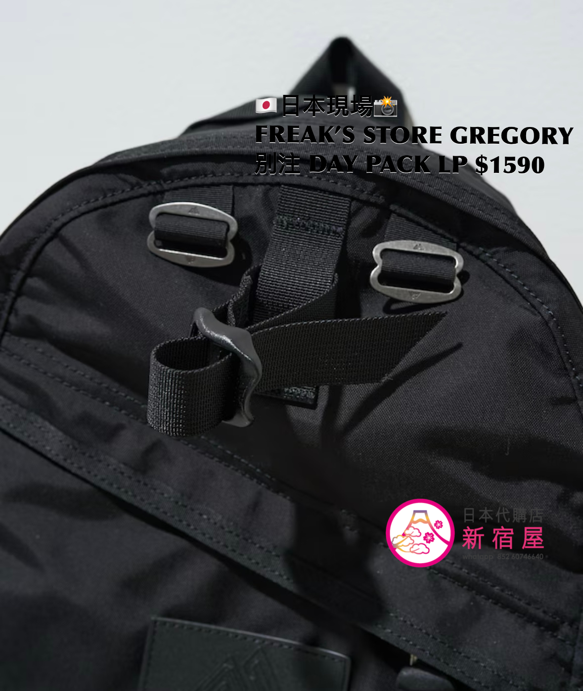 FREAK’S STORE GREGORY 別注 DAY PACK LEATHER PATCH
