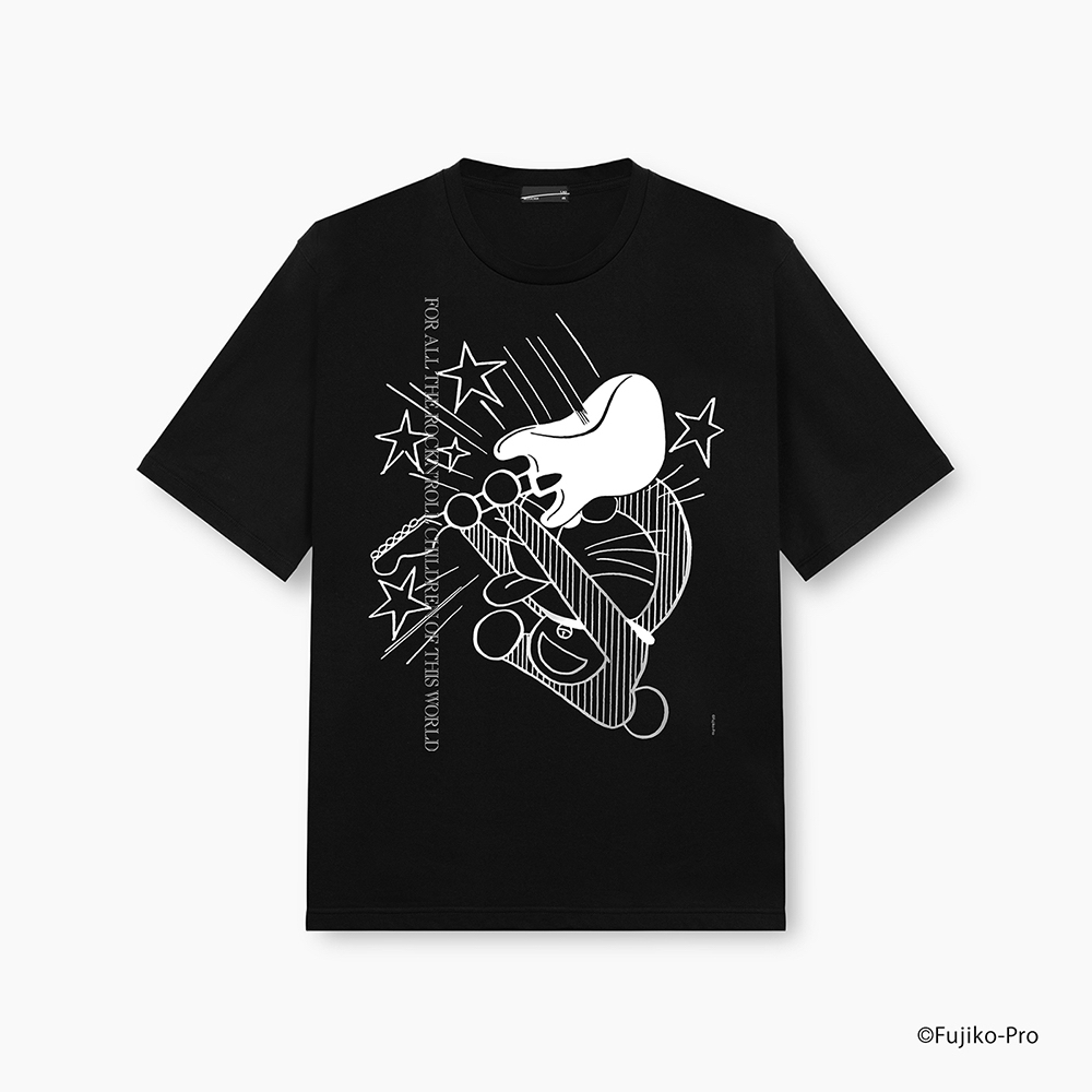  [限量版][訂購] 多啦A夢Tshirt 音樂魂系列 LAD MUSICIAN合作款 | DJ打碟 結他手造型