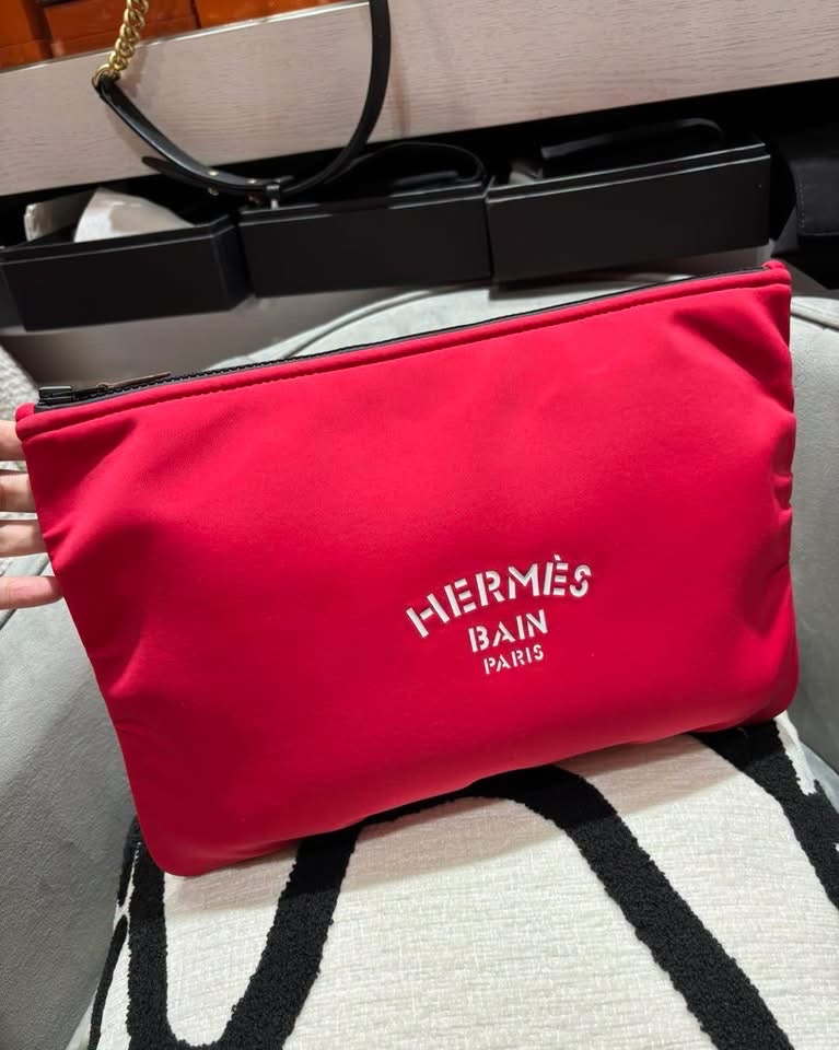 Hermes Trousse Neobain large clutch 手提袋 case,100%Authentic,99%new