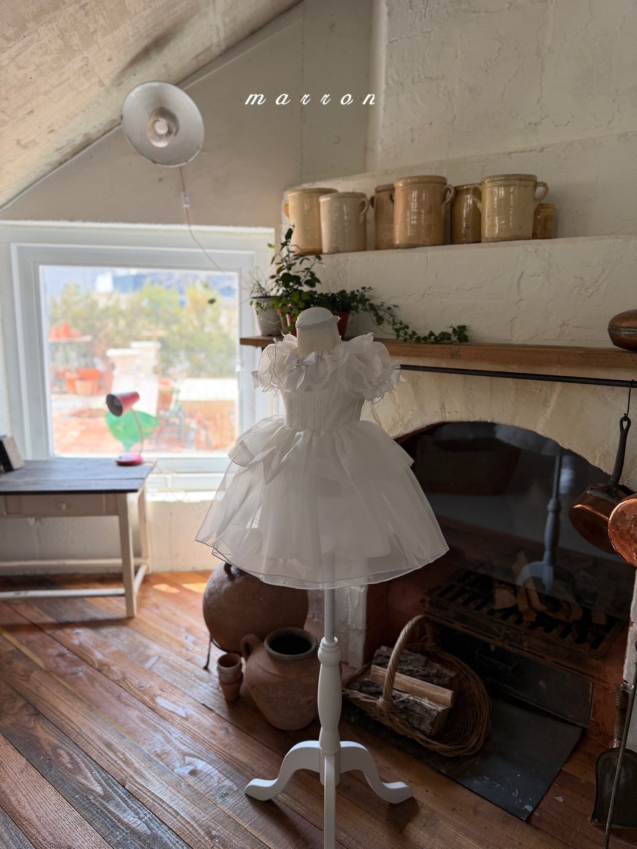 🇰🇷Marron 裙（不含蝴蝶結領）