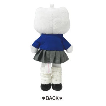 現貨｜Sanrio Hello Kitty 長腿 日版 毛公仔 吊飾 掛件 連心形扣 (KT55-05)