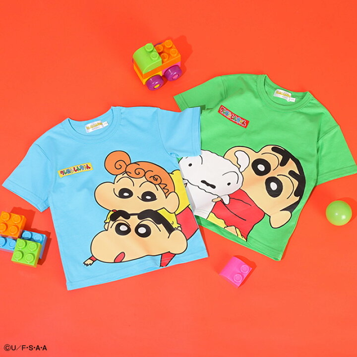 🇯🇵預訂 日本直送🇯🇵Babydoll x蠟筆小新系列兩色人物大印花短袖T恤