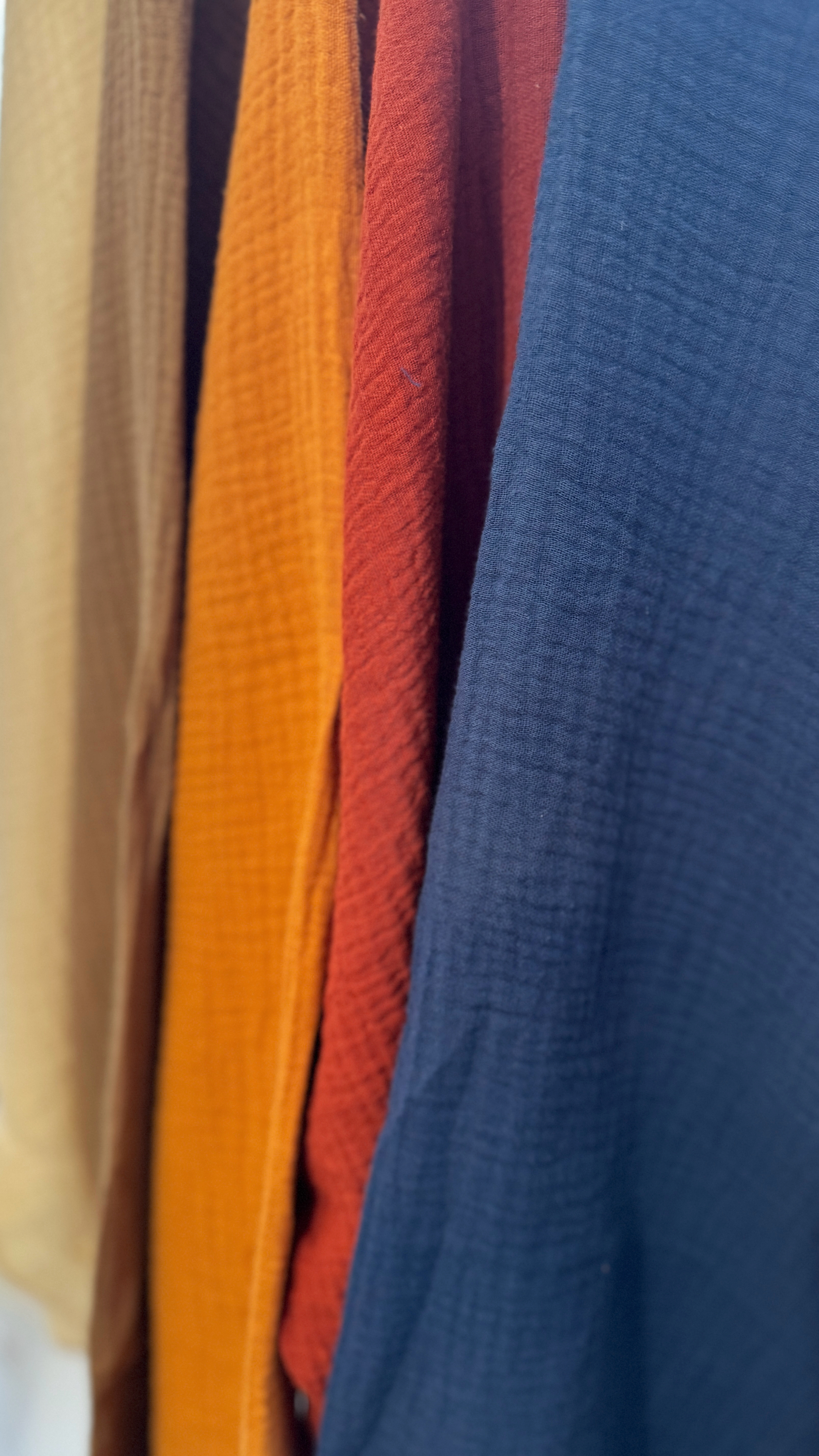 日系自然肌理棉麻外套