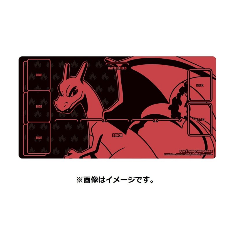 PTCG 寶可夢橡膠對戰桌墊 【25週年噴火龍】