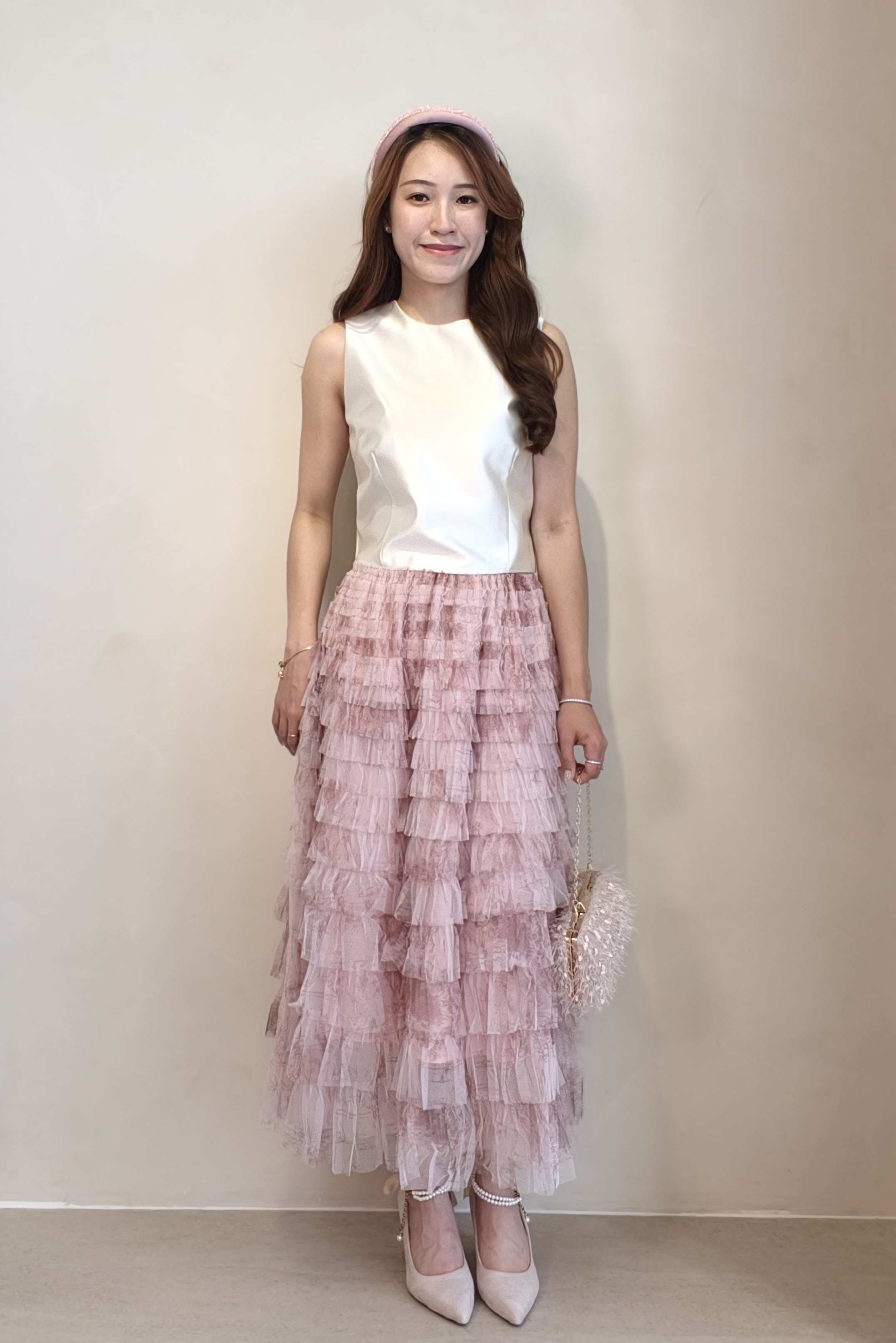 975 Rosalie Layered Tulle Skirt