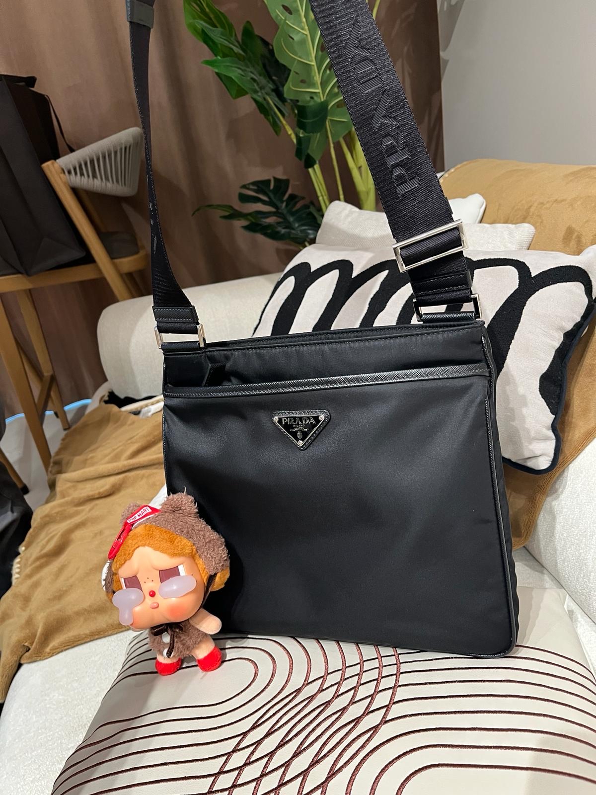 Prada Re-Nylon 及 Saffiano 肩背袋 100%Authentic, 99%New ✅ certificate✅NFC✅Dust bag