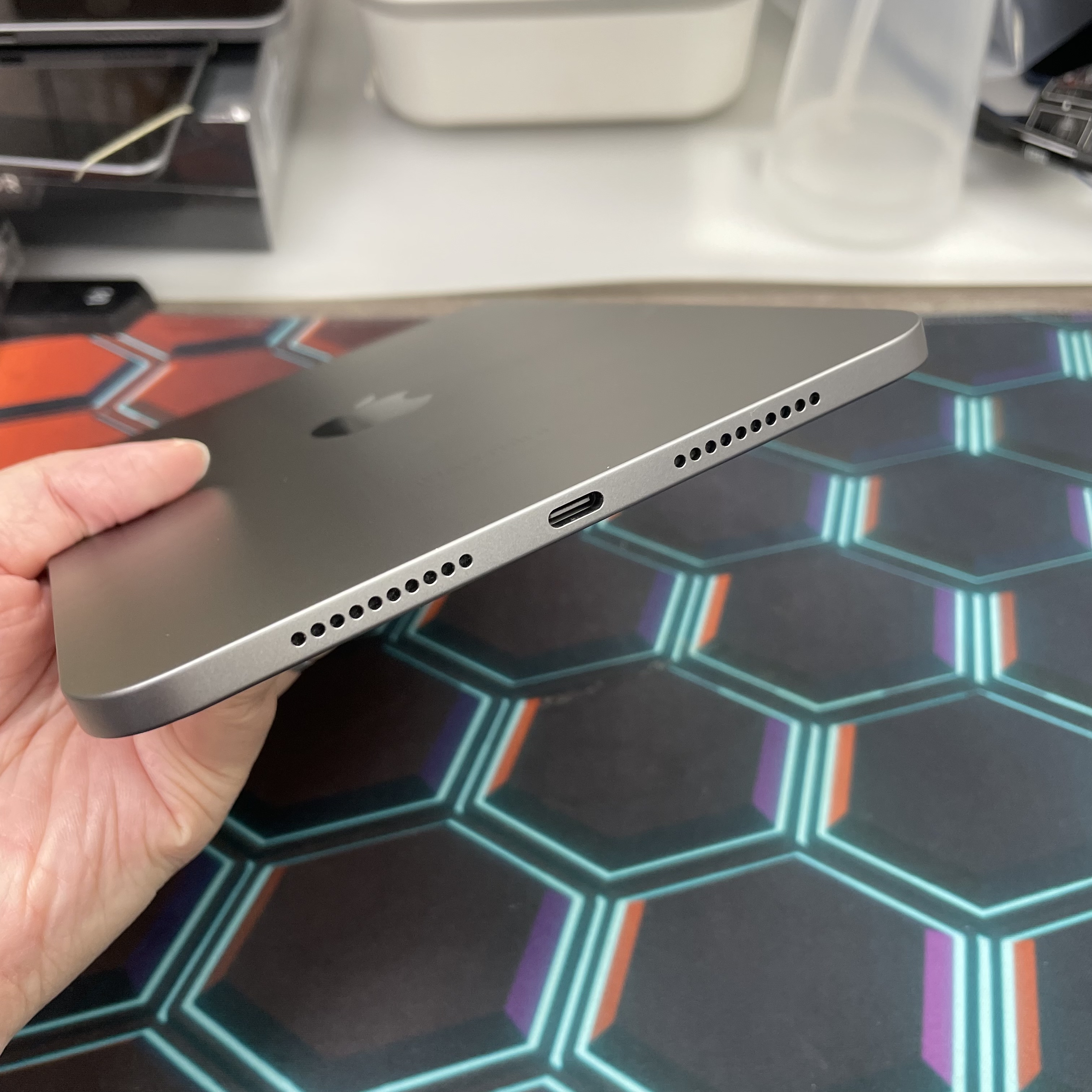 *803893 iPad mini 7 完美機 128Gb WIFI版 灰色 gray