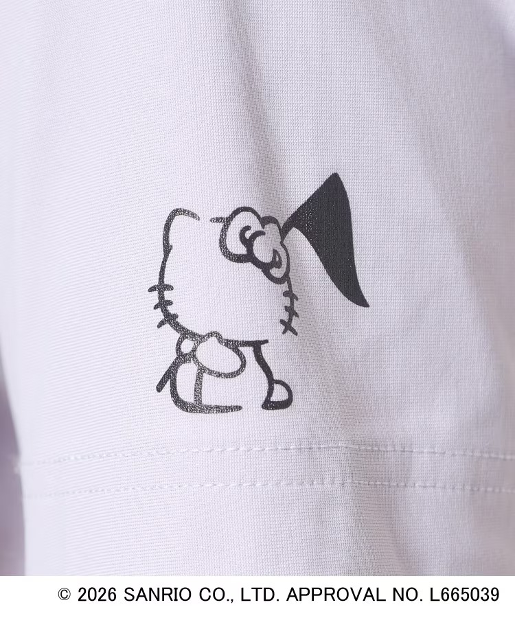 🎀【預訂】Sanrio Kitty logo 高領 T-shirt B