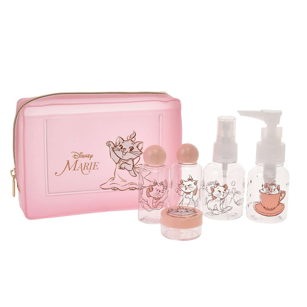 ✈️日本直送🇯🇵預訂🛍日本迪士尼DISNEY Health＆Beauty Tool - 瓶子套裝 (含收納袋) ( Marie / Stitch & Scrump )
