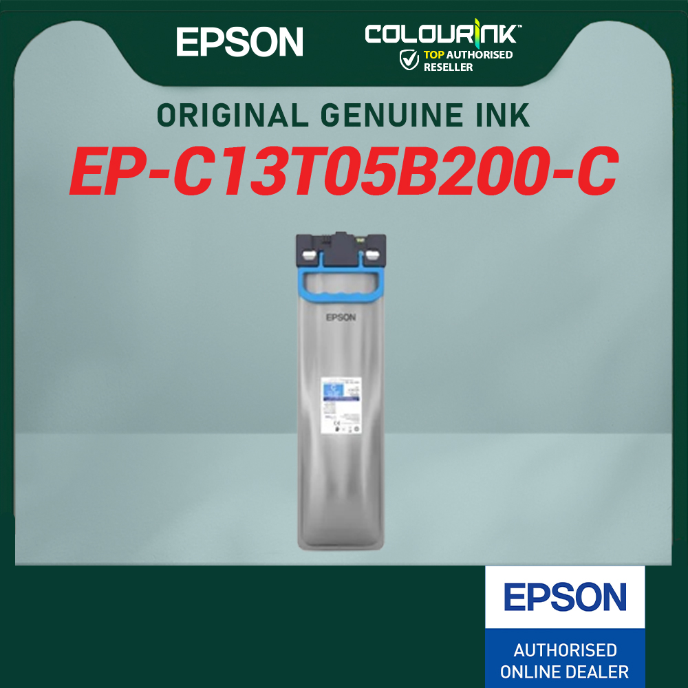 EPSON WF-C878R/879R Pigment High Capacity Ink Water & Fade Resistant Print Up To 86K For Black 50K For Colour