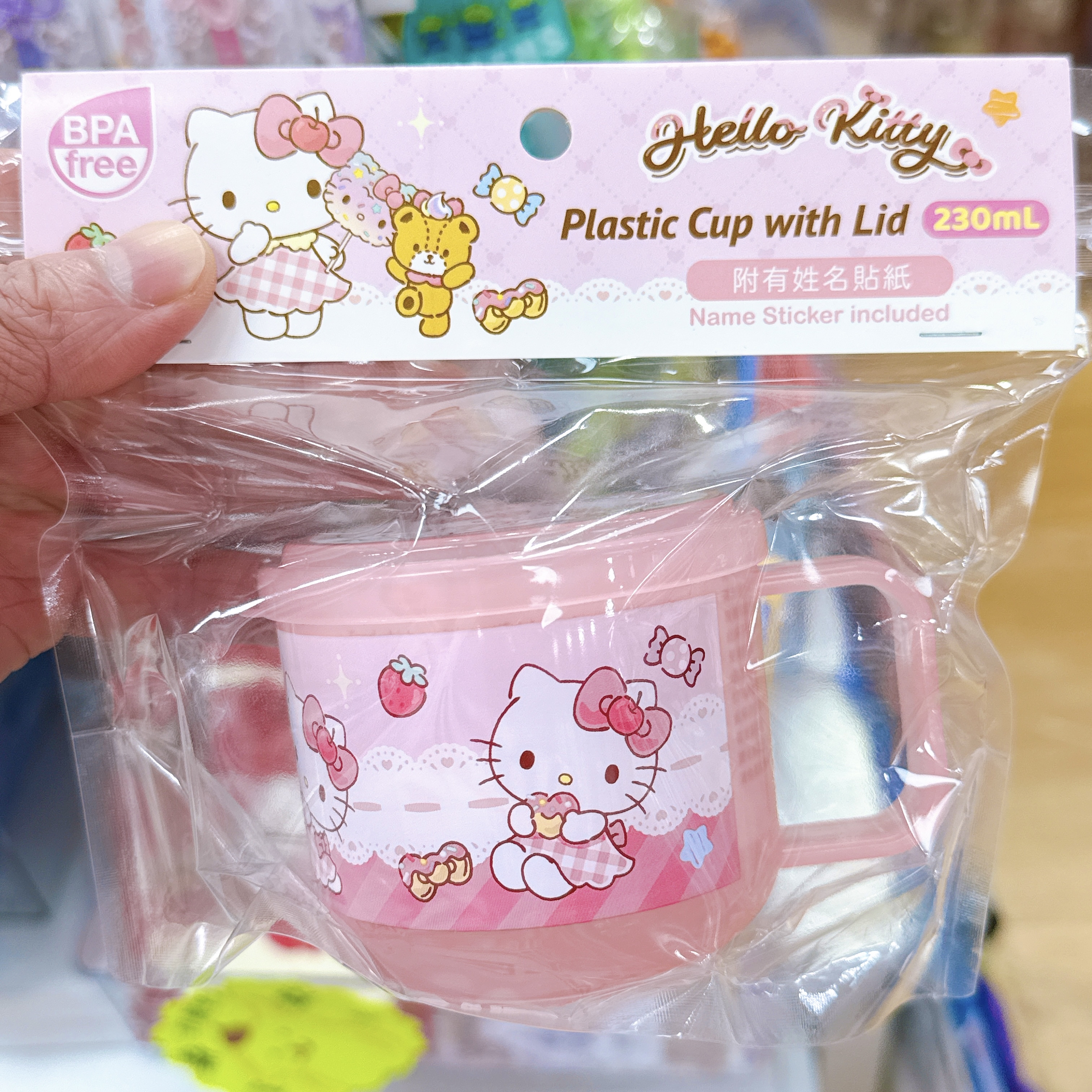 Sanrio返學膠杯仔 耐熱100度 BPA free
