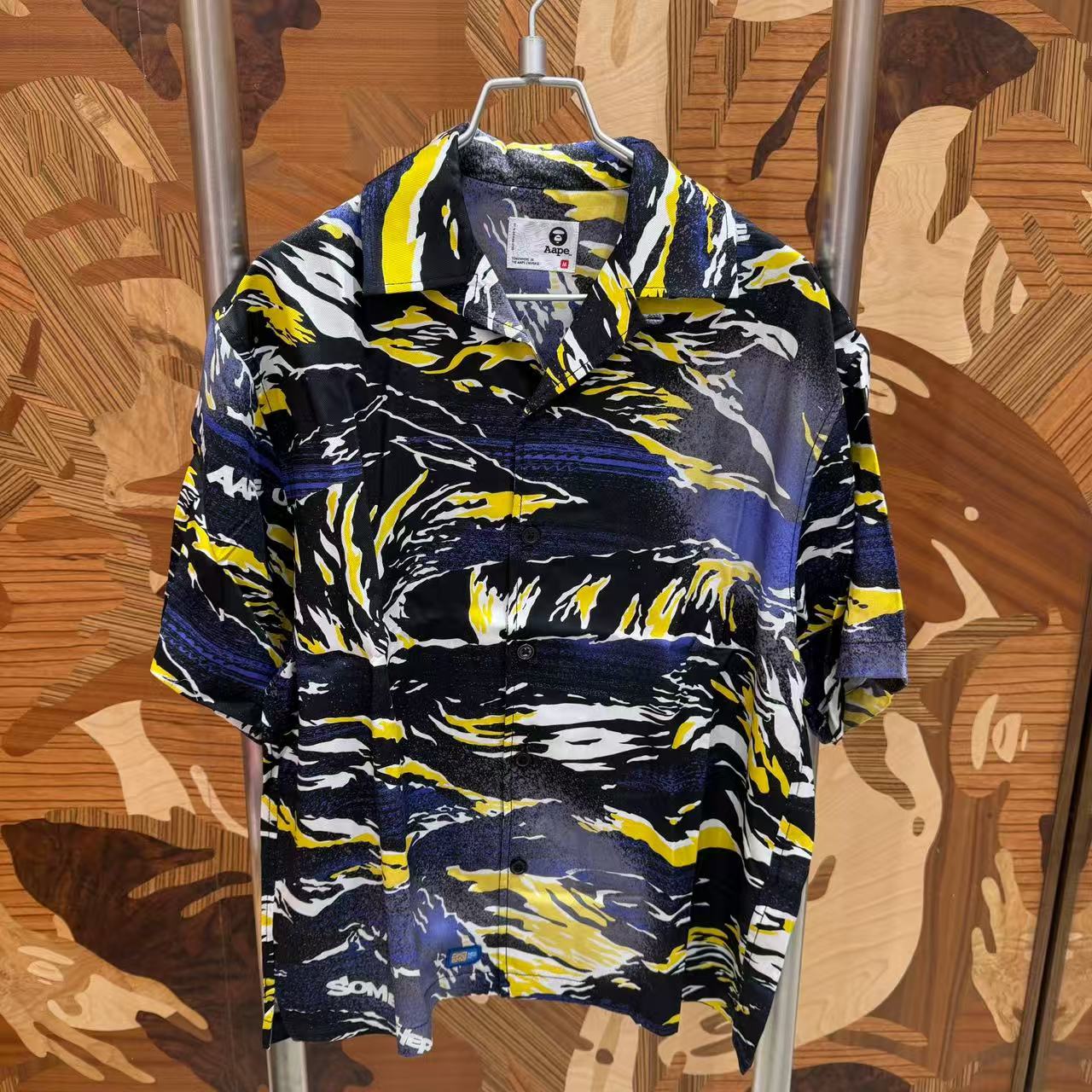AAPE Printed short sleeve shirt (8575)