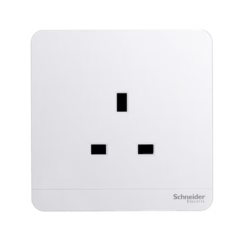 施耐德 AvatarOn 白 13A單蘇 插座