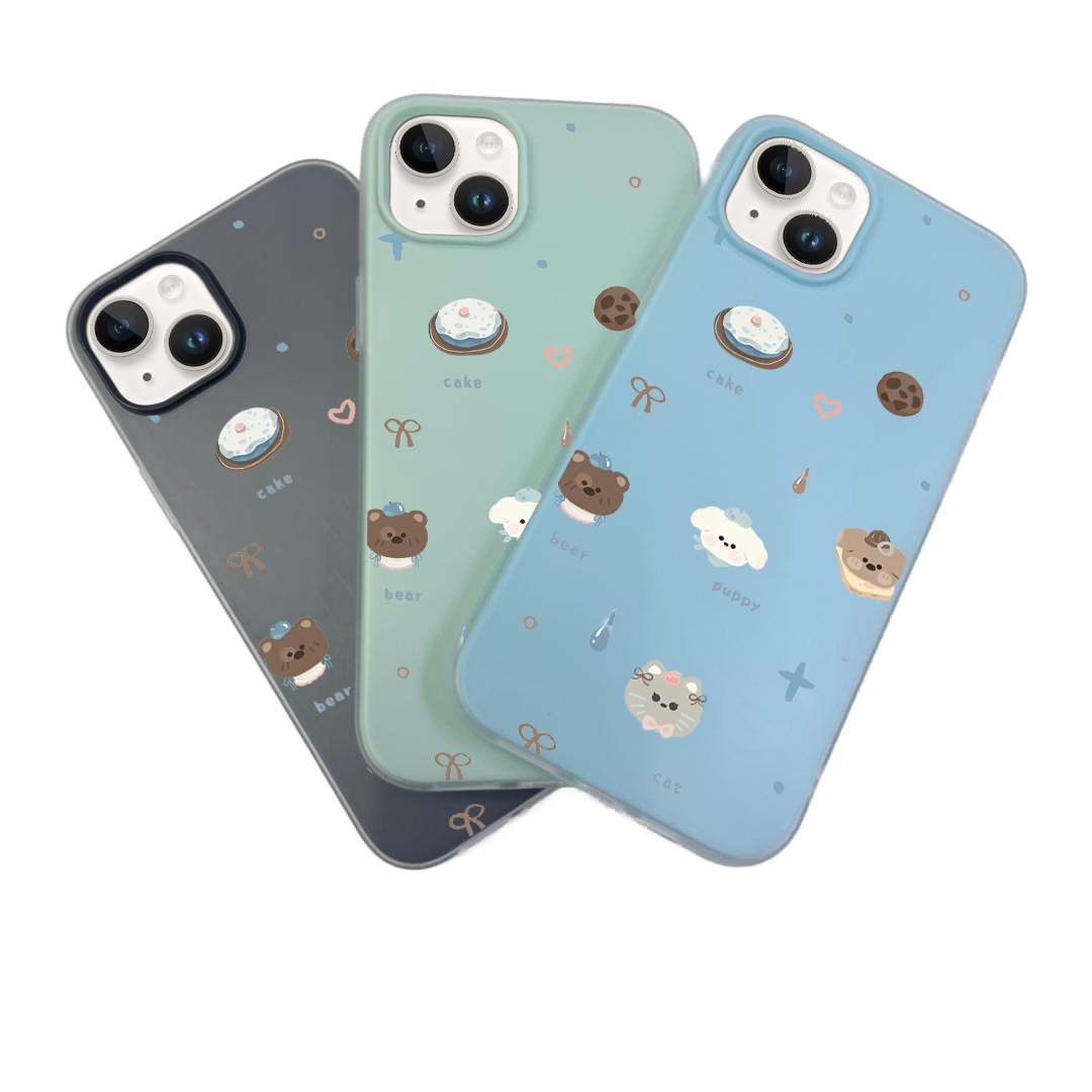 JELLY CASE PHONE FOR IPHONE - DESIGN BEAR G