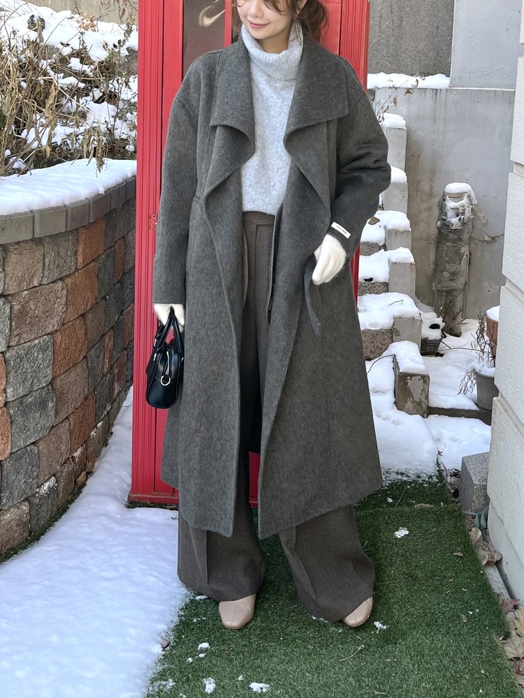 The Souffle Soft Sweater (Blue Grey)