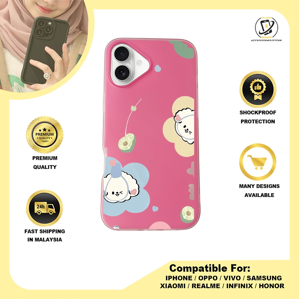 JELLY CASE PHONE FOR IPHONE - DESIGN CUTE B